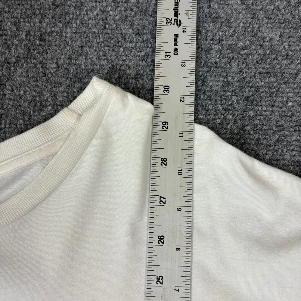 Polo Ralph Lauren Mens XXL White Long Sleeve T-Shirt Cotton Pony Logo Classic